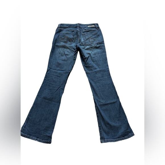 Level 99 Chloe Bootcut Petite Denim Jeans in Dark Wash - Women's 26P - Picture 8 of 12